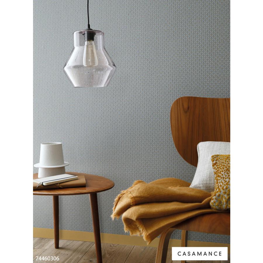 輸入壁紙 フランス製 ドット 和風 北欧 Casamance 70cm 10m ロール 布 クロス Diy リフォーム 1ロール単位 Tecm カベコレ Yahoo 店 通販 Yahoo ショッピング