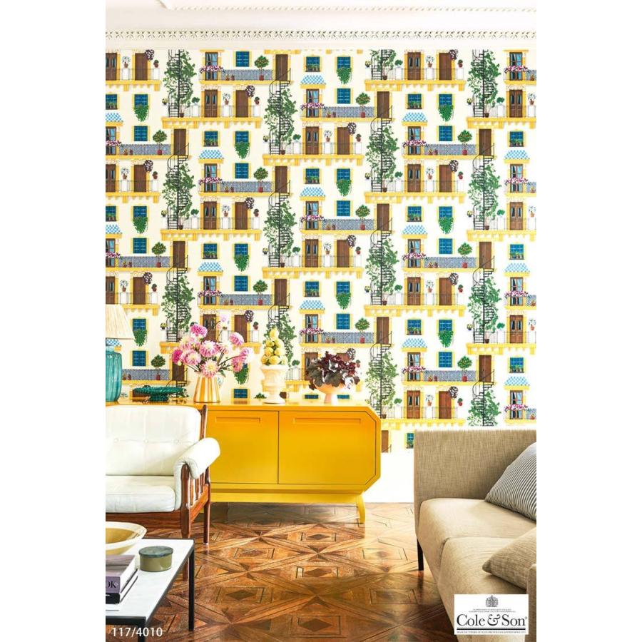 格安人気 輸入壁紙 イギリス製 エレガント ヨーロピアン 街 かわいい Cole Son 68 5cm 10m ロール 117 4010 布 クロス Diy リフォーム 1ロール単位 驚きの値段 Www Thedailyspud Com