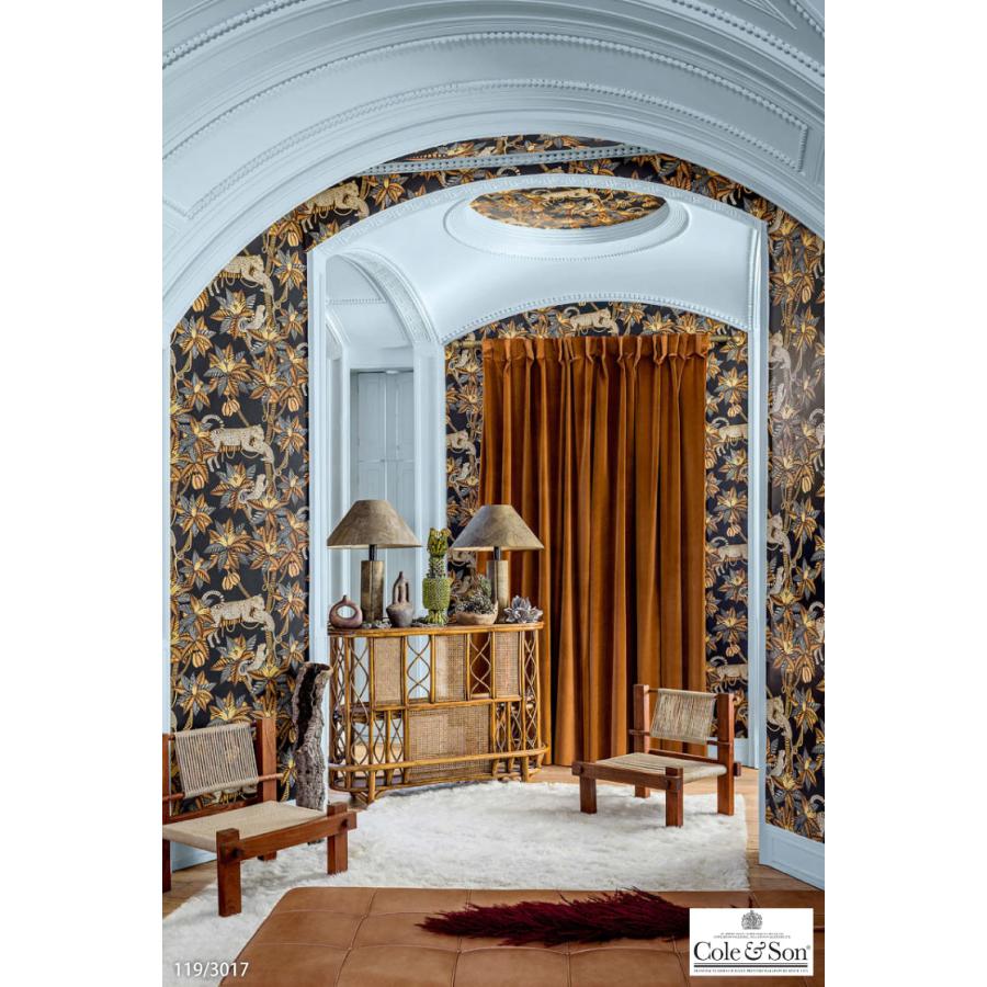 TECIDO（テシード） 輸入壁紙 クロス イギリス アニマル 動物 花柄