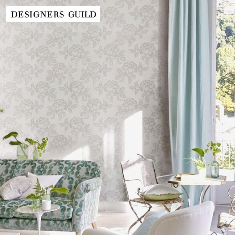 輸入壁紙 イギリス製 壁紙 花柄 植物 エレガンス 住宅設備 Designers イギリス製 Guild 53cm