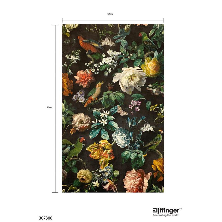 TECIDO 輸入壁紙 クロス テシード オランダ製 花柄 絵画 鳥 花鳥