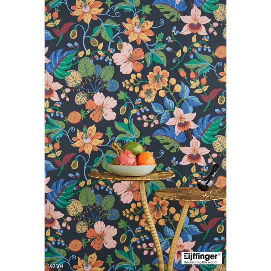 輸入壁紙 オランダ製 花柄 植物 クラシック エレガンス Eijffinger 68 5cm 10m ロール 布 クロス Diy リフォーム 1ロール単位 Teef カベコレ Yahoo 店 通販 Yahoo ショッピング