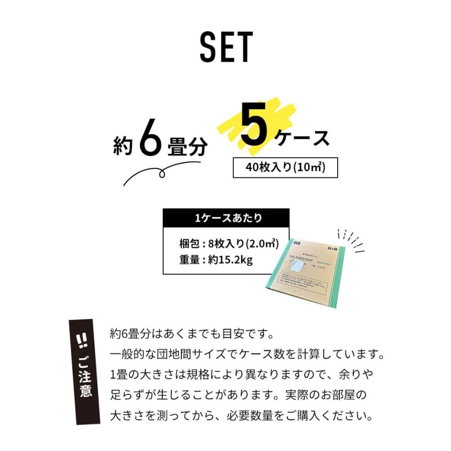 フロアタイル 置くだけ 6畳 抗菌 コンクリート グレー モルタル柄 床材 滑り止め加工 置くだけフロアタイル インダストリアル 洗面 床 5ケース 40枚 DIYの画像