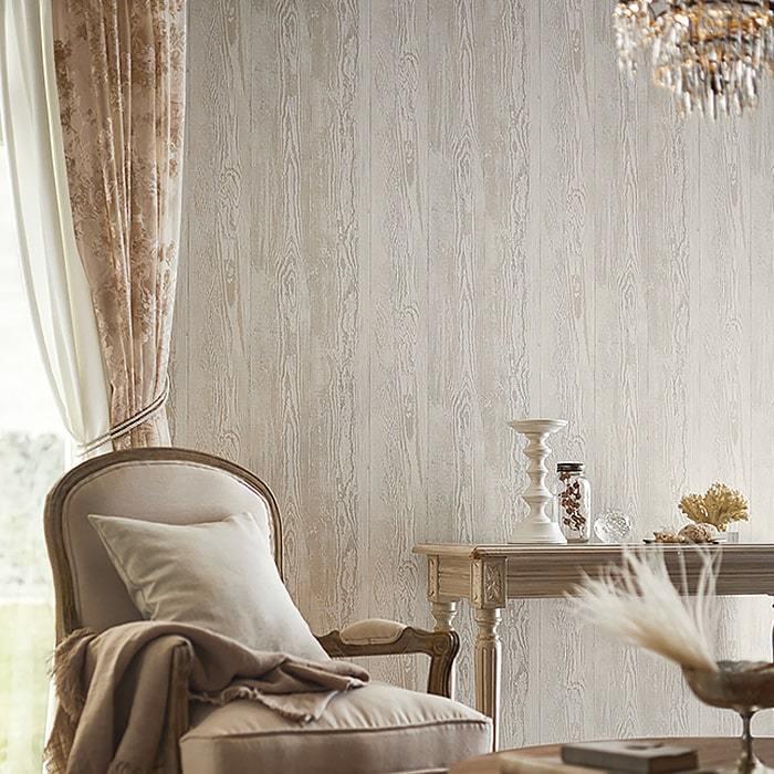 壁紙 のりなし クロス 国産壁紙 グレー 木目調 ウッド シャビーシック フェミニン 大人女子 大人かわいい リフォームおすすめ サンゲツ Fe 741 K Nnsa Fe741 Diyリフォームのお店 かべがみ道場 通販 Yahoo ショッピング