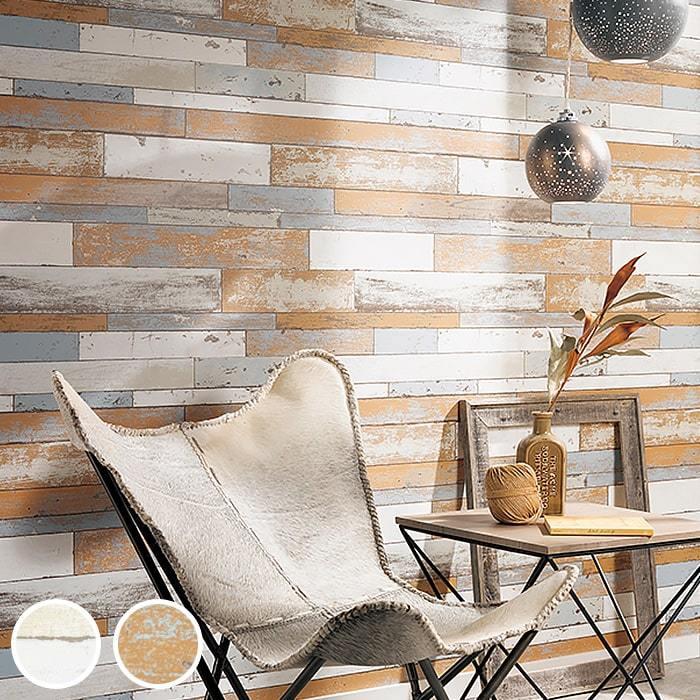 壁紙 のりなし クロス 国産壁紙 ホワイト 木目調 ウッド 西海岸 カリフォルニアスタイル ペイントウッド ランダムウッド サンゲツ Fe Fe K Nnsa Fe Diyリフォームのお店 かべがみ道場 通販 Yahoo ショッピング