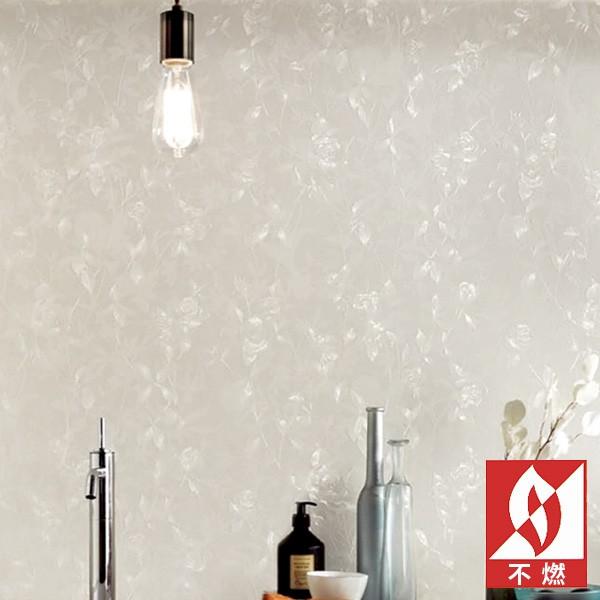 壁紙 のり付き のりつき クロス 国産壁紙 フラワー リーフ 花柄 アイボリー 不燃 防かびサンゲツ Re 8041 Diyリフォームのお店 かべがみ道場 通販 Paypayモール