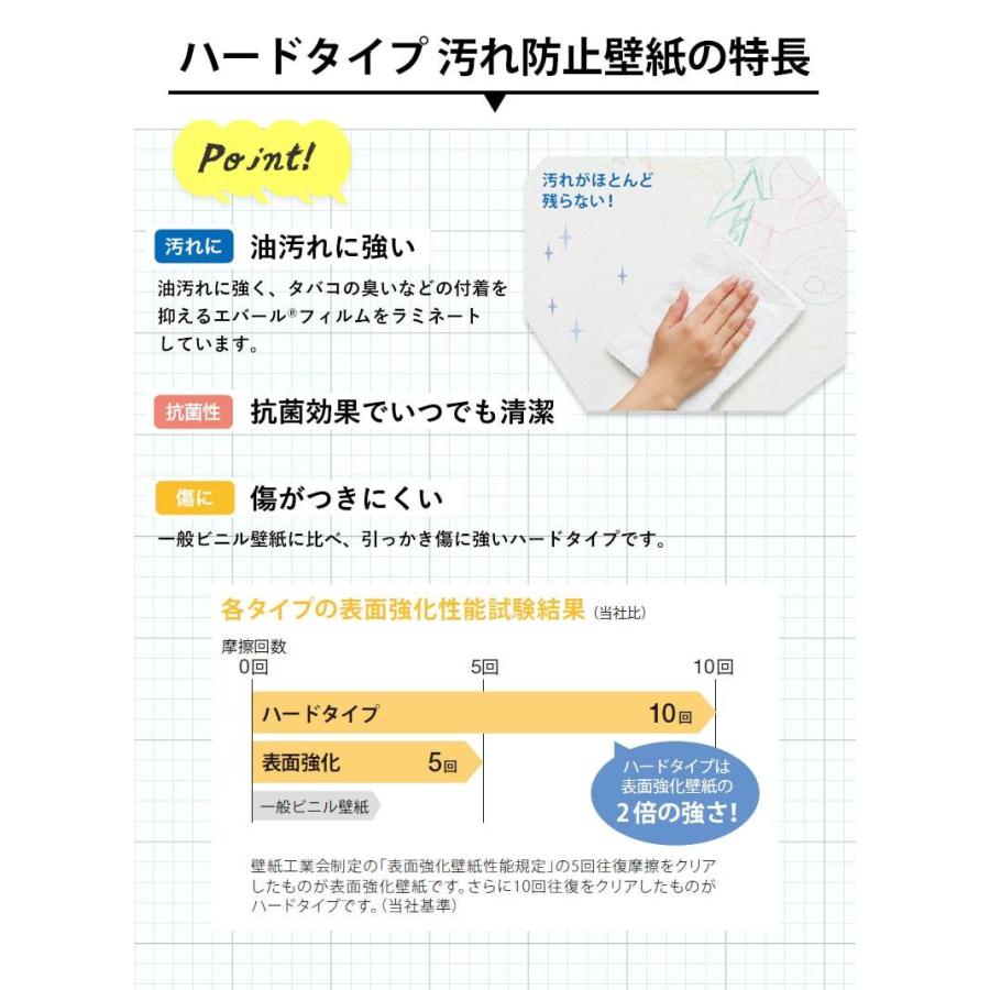 壁紙 のり付き ペット クロス 白 傷に強い 汚れ防止 抗菌 生のり付き 壁紙の上から貼れる壁紙 Diyリフォームのお店 かべがみ道場 通販 Paypayモール