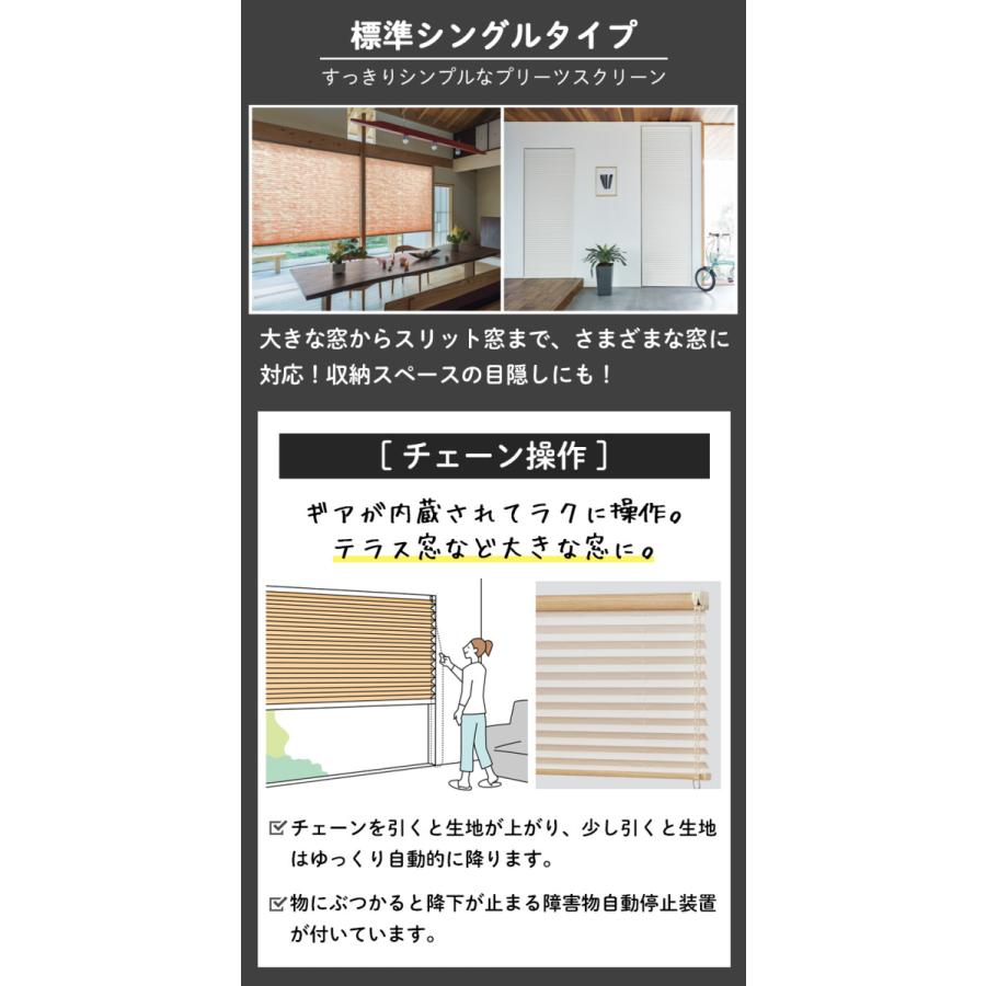 立川機工 プリーツスクリーン オーダー シングルタイプ チェーン 立川機工 プリーツスクリーン オーダー シングルタイプ チェーン