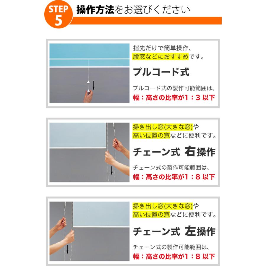 ロールスクリーン オーダー 厚手プライバシータイプ 「幅91〜135cm×高さ61〜90cm」 日本製 タチカワブラインド グループ 立川機工｜kabegami-doujou｜09