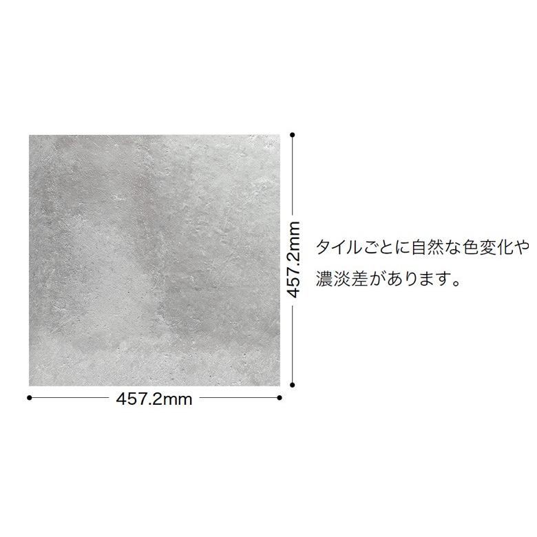 フロアタイル サンゲツ 床 DIY リフォーム 床材 タイル ビニル床材 ストーン 石目 サンゲツ アンティークタイル IS-895〜IS-896｜kabegami-doujou｜04