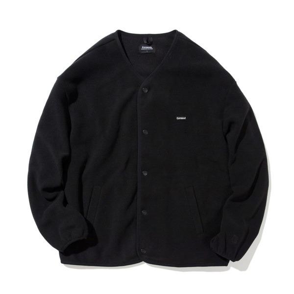 半額品 メーカー直送 カバーナット Covernat Co03jkf2 ノーカラーフリースジャケット ブラック L 訳ありセール格安 Klientsoft Com