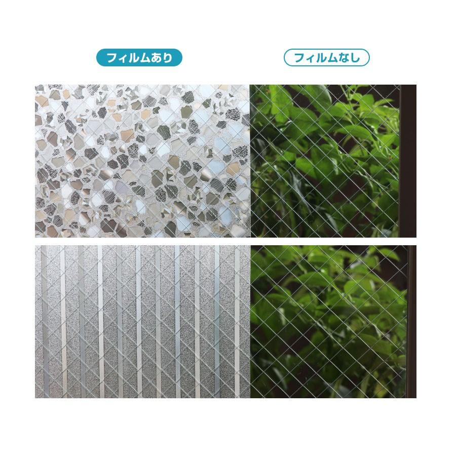 窓ガラスフィルム 10m 遮光 断熱 目隠し シート 透明 UVカット 紫外線カット 外から見えない 飛散防止 プライバシー対策 防犯 浴室 トイレ 賃貸 窓 フィルム |  | 02
