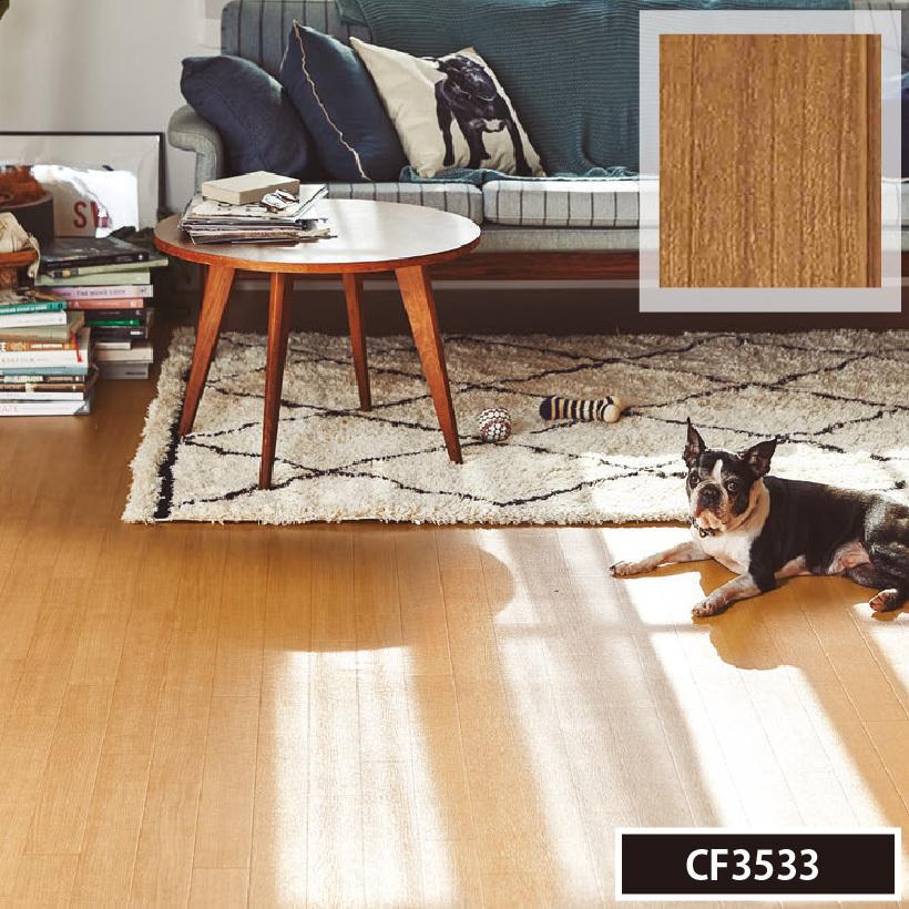 クッションフロア 東リ ウッド 木目 マット 土足用 チェリー 柄 Cf4532 Cf4533 Tcf4532 壁紙生活by内装応援団 通販 Yahoo ショッピング