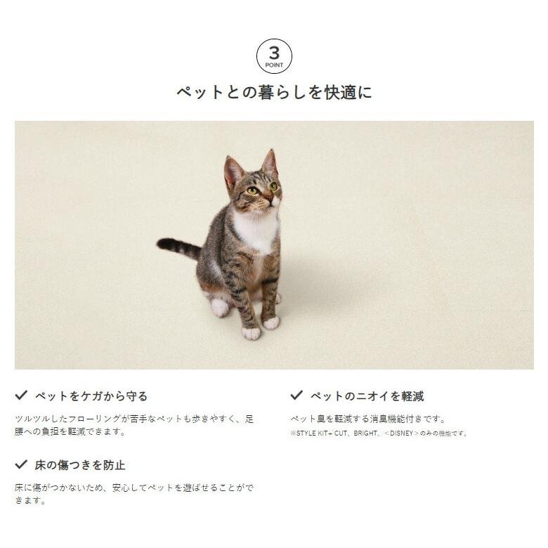 ねこ  サンゲツ（SANGETSU） 【＊送料無料(わEX便)】サンゲツ タイル
