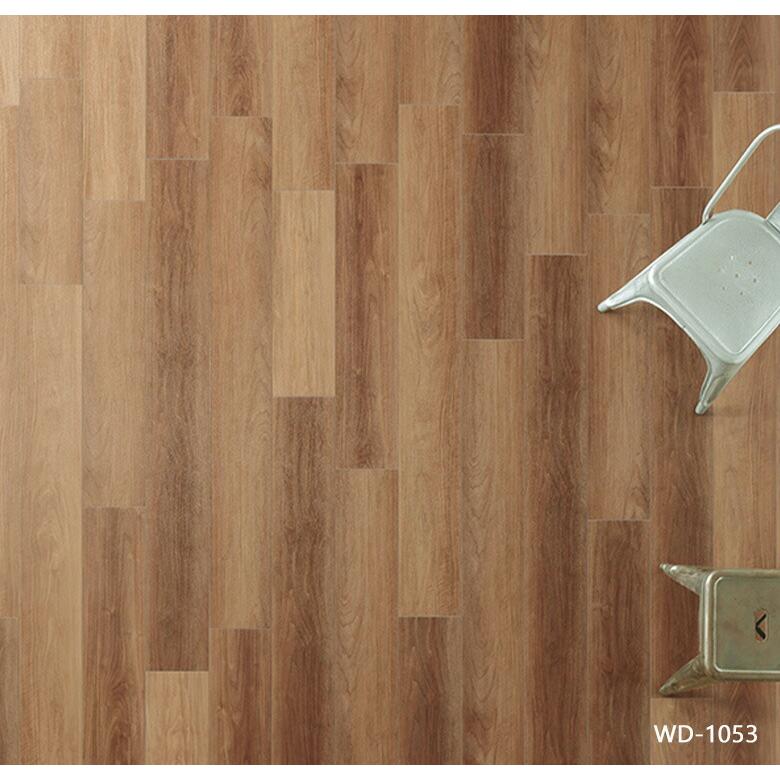【送料無料】サンゲツ フロアタイル FLOOR TILE 2021-2023  WOOD ウッド 木目 ブラックウォルナット WD-1053 WD-1054【1ケース単位での販売】