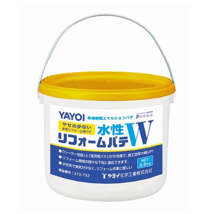 壁紙 施工道具 下地処理 下地処理剤 補修 ヤヨイ 水性 シールパテ 煉り済み ヤヨイ 水性シールパテ 4kg Y 壁紙屋本舗 通販 Yahoo ショッピング