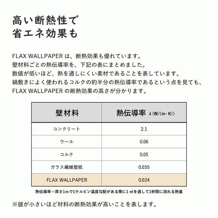 壁紙 はがせる フラックスウォールペーパー 亜麻壁紙 リネン Eso Studio AVOCADO 2枚セット 48cm×2.7m のりなし 植物由来100％ 自然素材 調湿 断熱 緑 グリーン | 壁紙屋本舗 | 10
