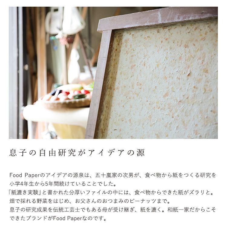 壁紙屋本舗 Food Paper フードペーパー 巾1m×2m (1枚単位で販売) 野菜から生まれた手漉き壁紙 和紙 土に還る 自然素材 ナチュラル | 壁紙屋本舗 | 06