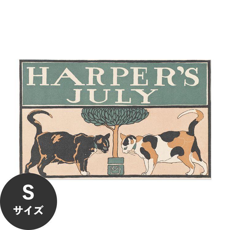 水だけで貼れる はがせる アートポスター イラスト 猫 Cat Sサイズ 45x28cm 賃貸ok Hattan Art Poster ハッタンアートポスター フレームなし Hp 壁紙屋本舗 Paypayモール店 通販 Paypayモール