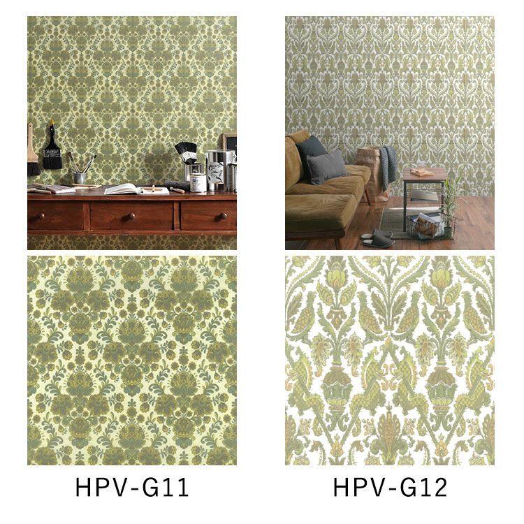 壁紙屋本舗 壁紙 はがせる ヴィンテージ柄 パッチワーク壁紙