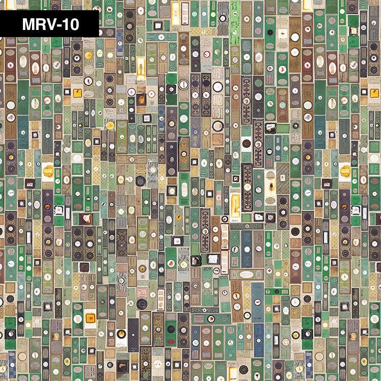 壁紙 はがせる 輸入壁紙 NLXL LAB Microscopic Slides Wallpaper 1ロール 48.7cm×10m 単位 国内在庫