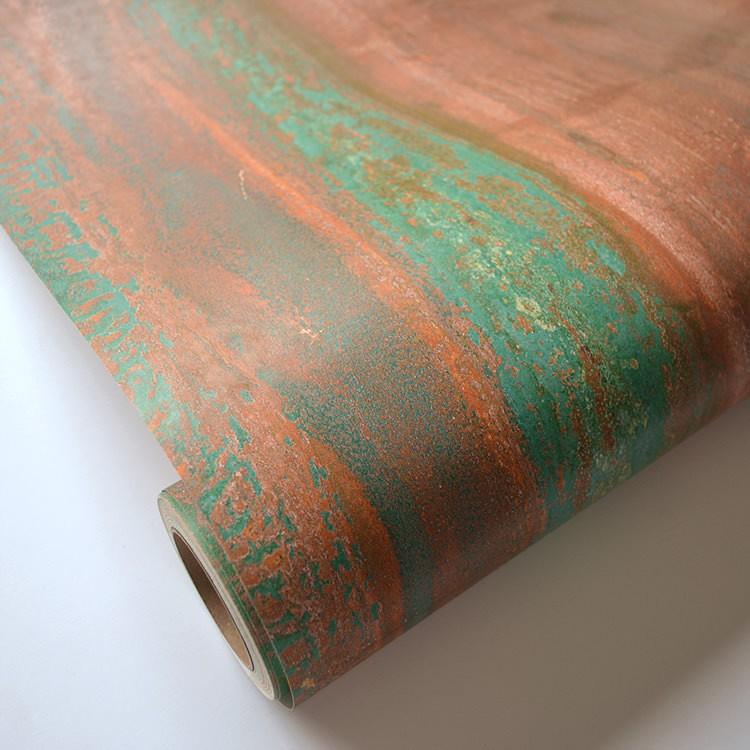 壁紙 はがせる 輸入壁紙 NLXL LAB Spoiled Copper Wallpaper Peit Hein Eek 1ロール 48.7cm×10m 単位国内在庫の画像