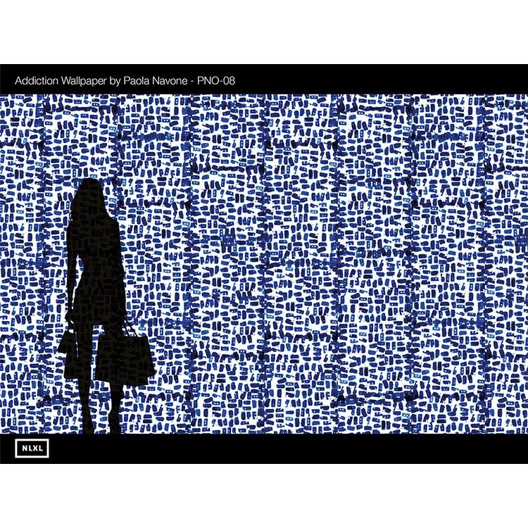 壁紙 はがせる 輸入壁紙 ADDICTION WALLPAPER BY PAOLA NAVONE 1ロール 48.7cm×10m  青 ブルー PNO-02 PNO-03 PNO-05 PNO-08 | 壁紙屋本舗 | 16