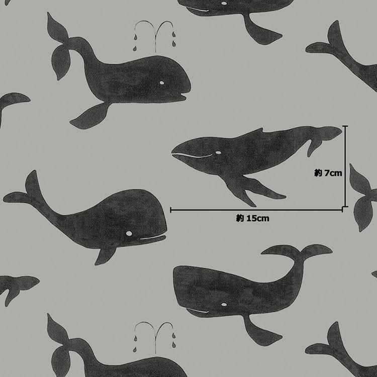 壁紙 はじめてセット 壁紙 輸入壁紙 Rasch Bambino18 くじら アニマル 魚 クジラ くじら 海 ブルー 子供部屋 壁紙屋本舗 店 通販