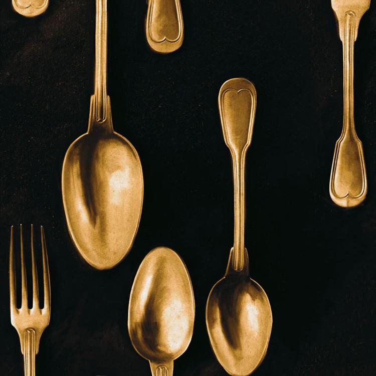 輸入 壁紙 Mind the Gap / マインド・ザ・ギャップ Cutlery Brass WP20246_1