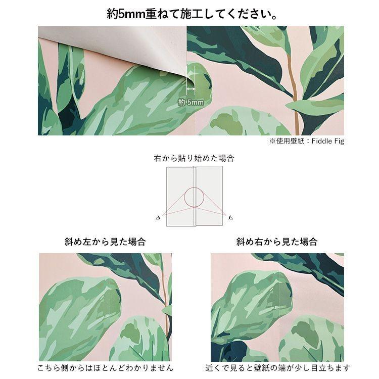 貼ってはがせる シール 壁紙 リメイクシート wallshoppe(ウォールショップ) / Candy Stripe-Jade | 壁紙屋本舗 | 06