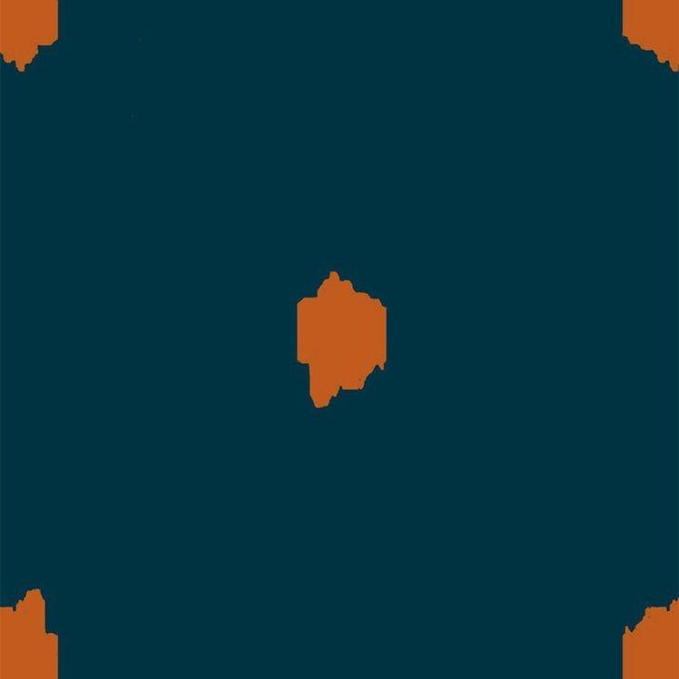 貼ってはがせる シール 壁紙 リメイクシート wallshoppe(ウォールショップ) / Medina Dot-Indigo | 壁紙屋本舗 | 02