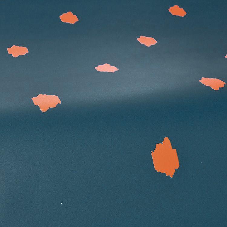 貼ってはがせる シール 壁紙 リメイクシート wallshoppe(ウォールショップ) / Medina Dot-Indigo | 壁紙屋本舗 | 04