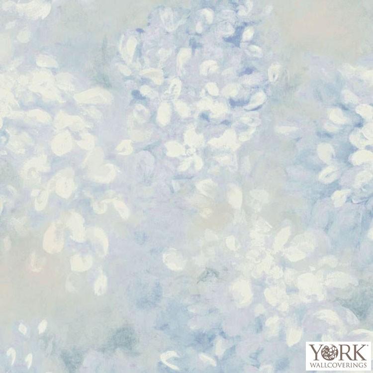 輸入壁紙 アメリカ York 68 5cm 8 2m 植物 フラワー 花 絵画 青 ブルー 水色 Br1991 Ykik Yor Brst Br1991 壁紙屋本舗 通販 Yahoo ショッピング