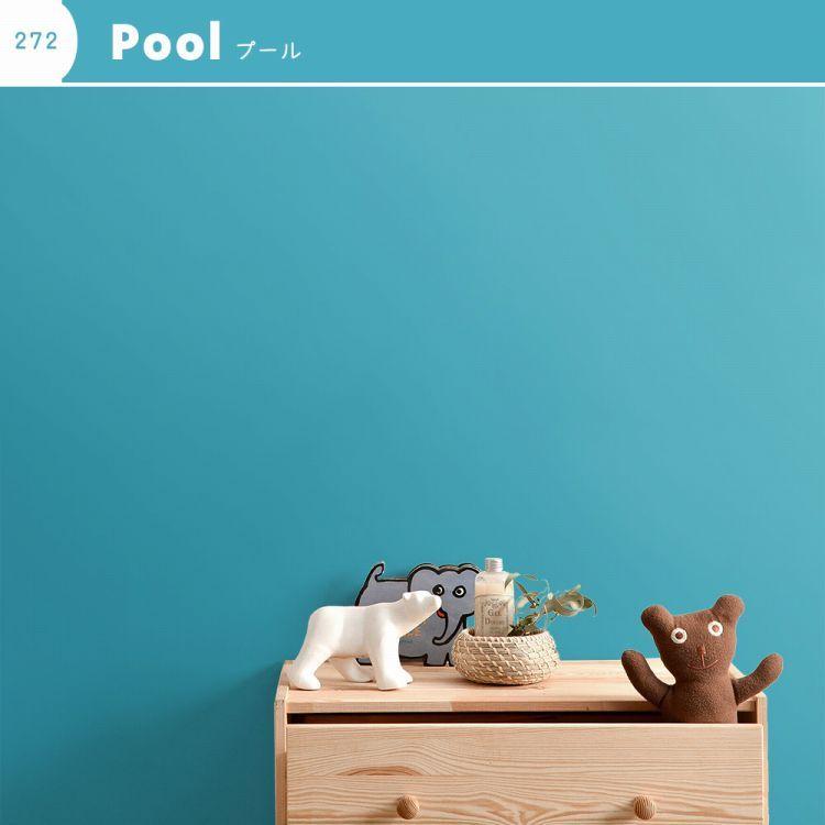 壁紙の上に塗れるペンキ 水性 塗料 イマジン ウォール ペイント 2L 単品 スタディペイント 12色 壁・天井・屋内木部用 約12〜14平米 メーカー直送商品 | イマジンウォールペイント | 16