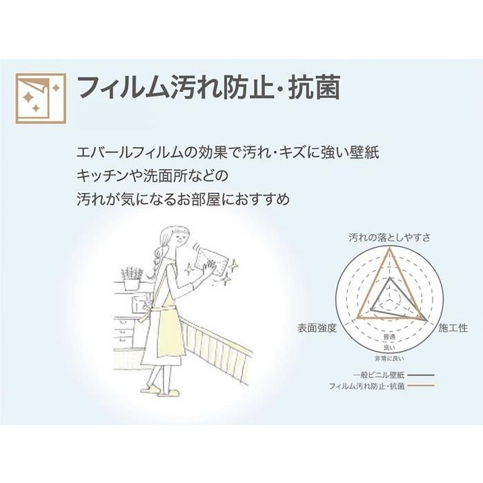 壁紙 のり付 フィルム汚れ防止 抗菌 生のり付き壁紙 クロス おしゃれ ナチュラル リフォーム 模様替え Diy サンゲツ Re 7661 Re 7662 Sa Re7661g かべがみやさん 通販 Yahoo ショッピング