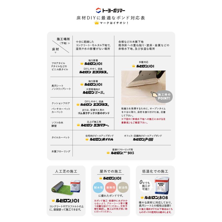 ビニル床材・カーペット用 アクリル樹脂系エマルション形接着剤 ルビロンエコプラス 15kg (約40平米施工可)*RE-15 :fkty0019:DIYSHOP RESTA Yahoo!店 - 通販 - Yahoo!ショッピング ビニル床材・カーペット用 アクリル樹脂系エマルション形接着剤 ルビロンエコプラス 15kg (約40平米施工可)*RE-15 :fkty0019:DIYSHOP RESTA Yahoo!店 - 通販 - Yahoo!ショッピング