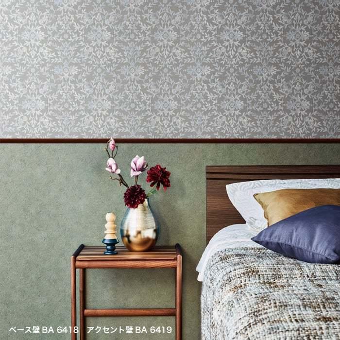 壁紙 クロス のり無し壁紙 シンコール Bigace デコラティブ Ba6418 Ba6418 N Knba2146 Diyshop Resta Yahoo 店 通販 Yahoo ショッピング