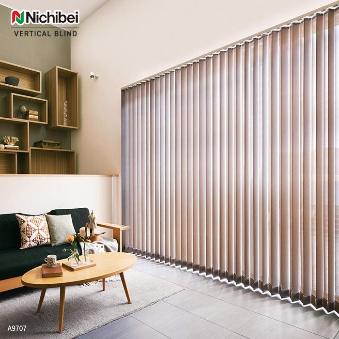 縦型ブラインド バーチカルブラインド ニチベイ アルペジオ ラフィー センターレーススタイル 幅705 10mm 高さ300 10mm Vb Nbr101 Diyshop Resta Paypayモール店 通販 Paypayモール