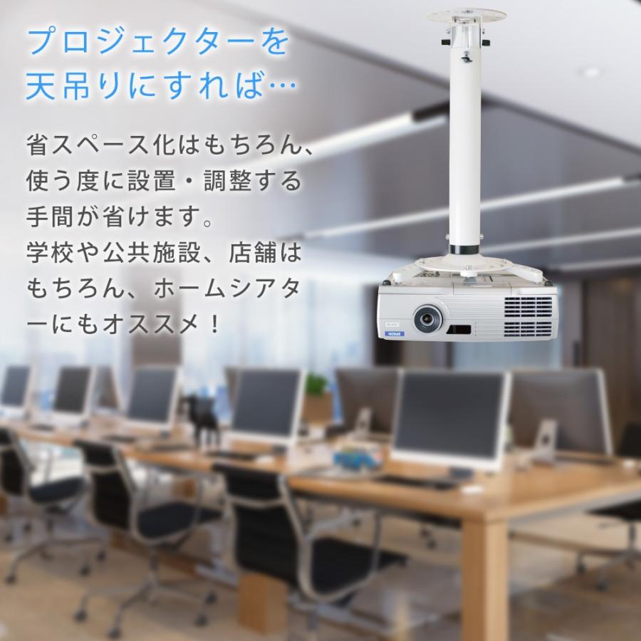 プロジェクター金具 天吊り PJセッターハング GP200 50-77の画像