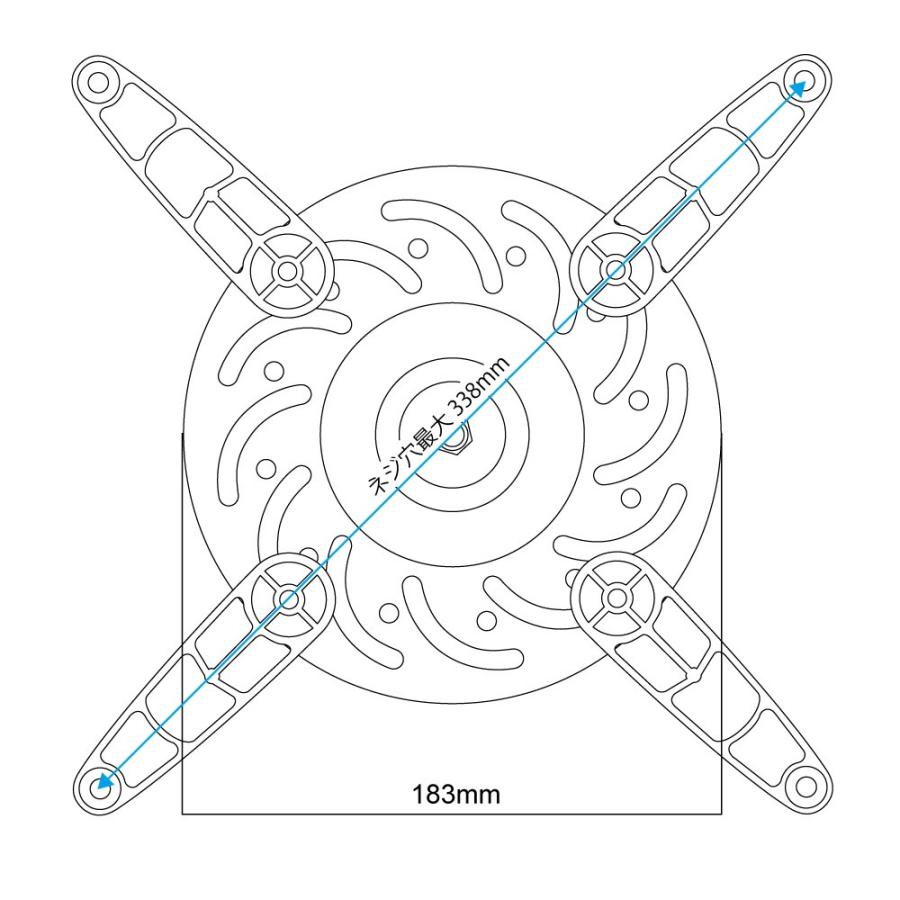 プロジェクター金具 天吊り PJセッターハング GP200 70-117の画像