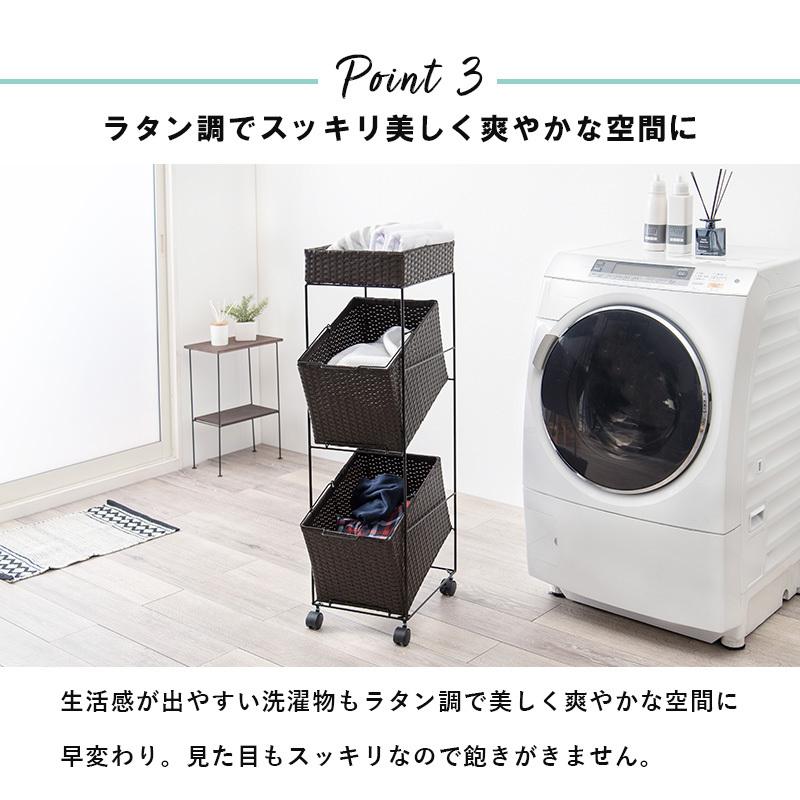 【ヴィンテージ 】✴︎ラタンのランドリーワゴン✴︎ ヴィンテージ 】✴︎ラタンのランドリーワゴン✴︎