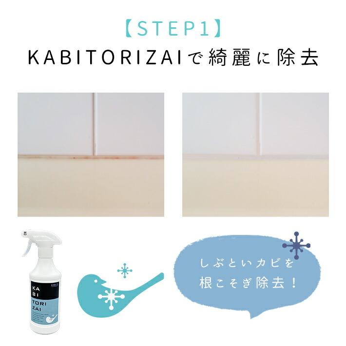 カビ取り剤 防カビ剤 パーフェクトセット お風呂 キッチン 壁 風呂掃除 お風呂掃除 排水溝 カビ取りジェル業務用 カビ防止 防カビスプレー カビ取りスプレー_3