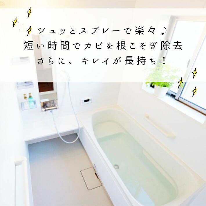 カビ取り剤 防カビ剤 パーフェクトセット お風呂 キッチン 壁 風呂掃除 お風呂掃除 排水溝 カビ取りジェル業務用 カビ防止 防カビスプレー カビ取りスプレー_8