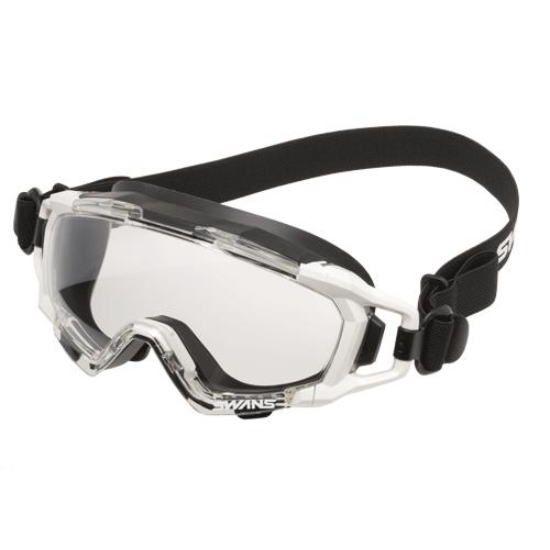 YAMAMOTO SWANSゴーグル SS-7000型( ホワイト）レスキューゴーグル山本