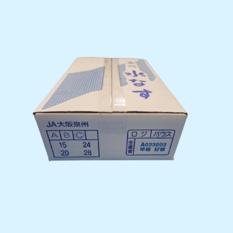 JA大阪泉州 水なす(C) 20個入り(約3.5KG前後) : IRIS Drug - 通販