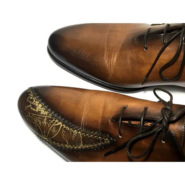 Berluti ベルルッティ レザーオックスフォード ラピエセ レース Berluti ベルルッティ レザーオックスフォード ラピエセ レース