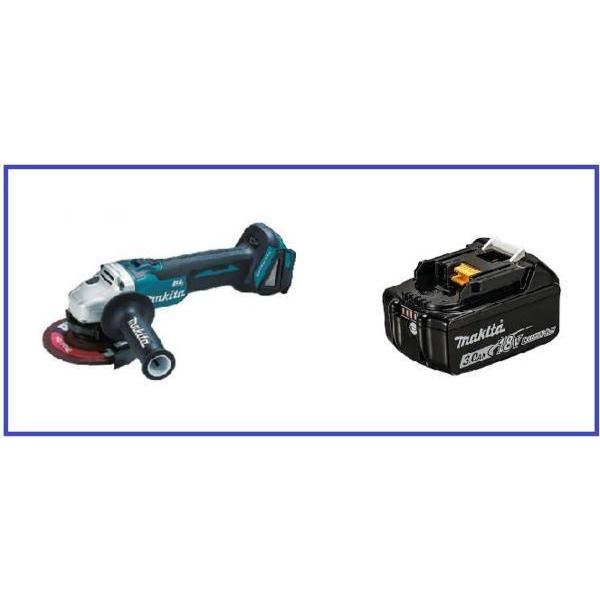 マキタ（makita） 125mm 18V 充電式ディスクグラインダ GA504DZN+ 