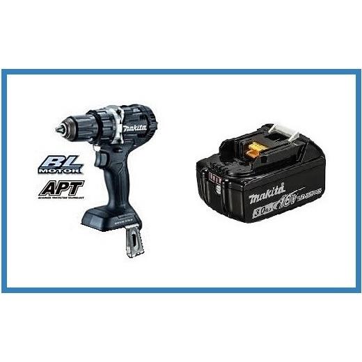 マキタ（makita） 18V 充電式ドライバドリル DF484DZB(黒)+バッテリ 
