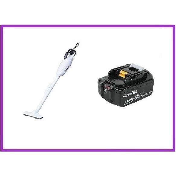 マキタ（makita） 18V 充電式クリーナ CL182FDZW(白)+BL1860B[6.0Ah 