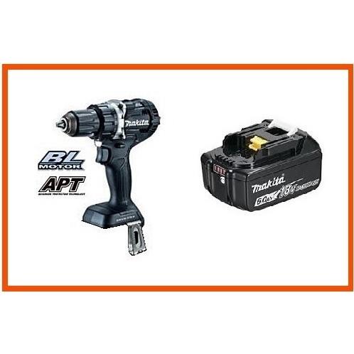 マキタ 18V 充電式ドライバドリル DF484DZB(黒)+BL1860B[6.0Ah